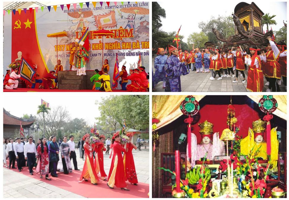 Современные церемонии, посвященные сестрам Чынг