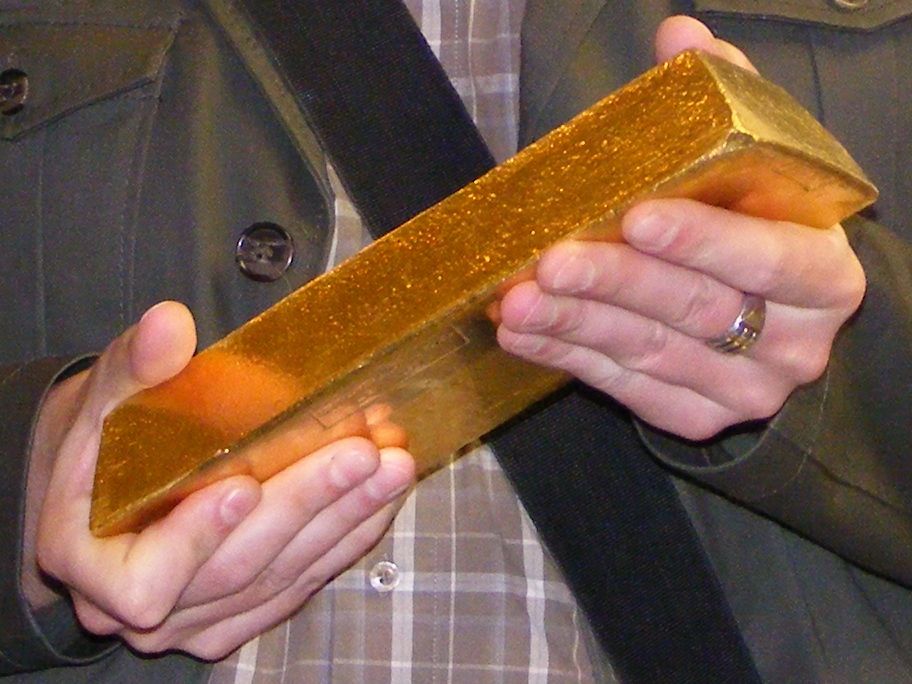 12,4 кг стандартный слиток Good Delivery