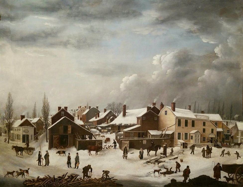 Зима в Бруклине, 1760-е 
