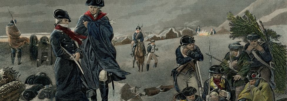 Зимовка американской армии в Вэлли-Форж 