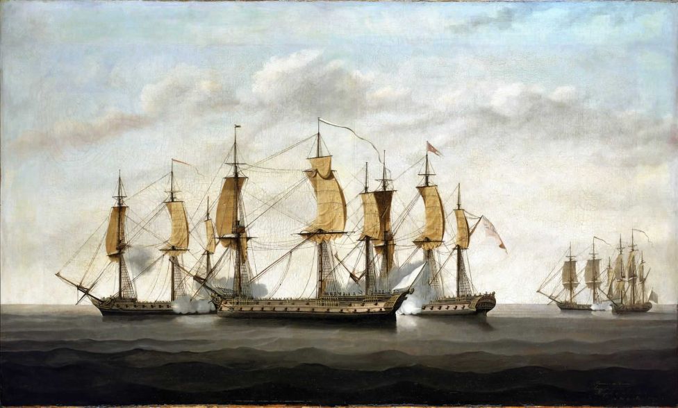 Захват британского конвоя 9 августа 1780 года 