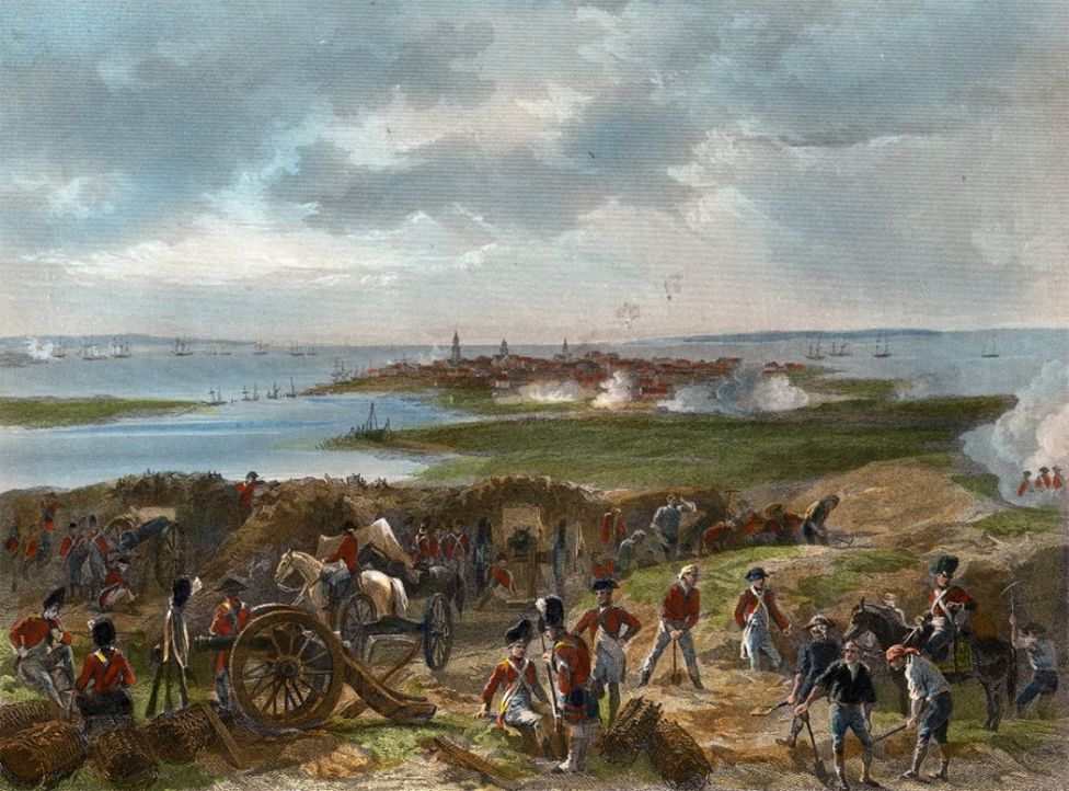 Осада Чарльстона, 1780 год 
