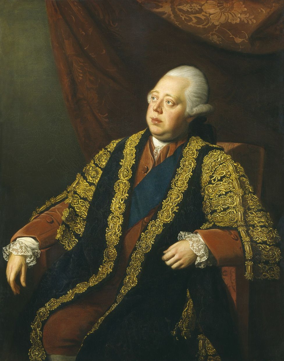 Премьер-министр Англии в 1770–1782 годах лорд Норт 