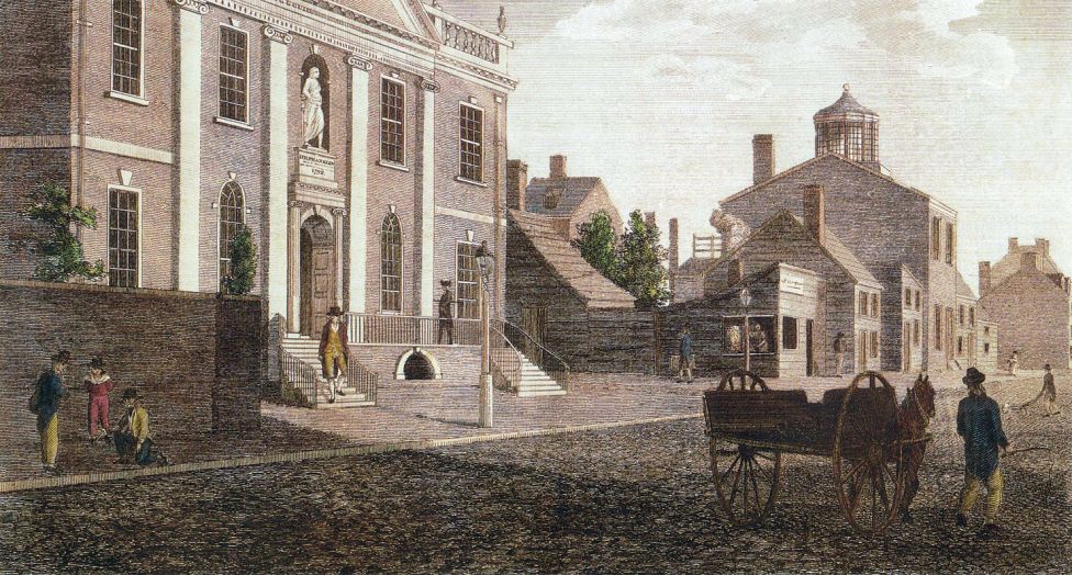 Филадельфия во время вспышки чумы, 1793 год 