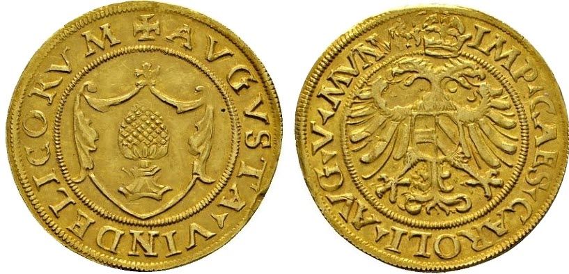 Золотой гульден 1521 г.