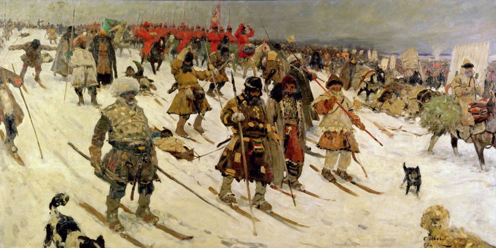 Русское войско на лыжах