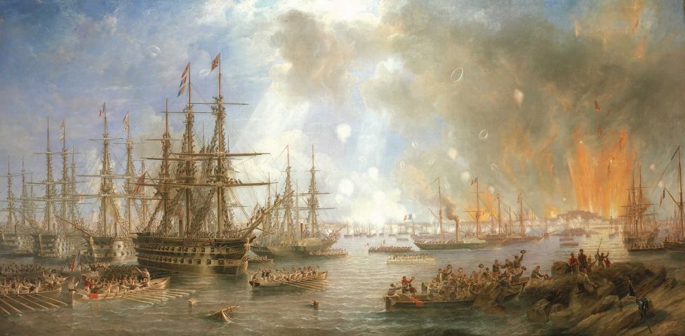 Бомбардировка Свеаборга 9 августа 1855 года