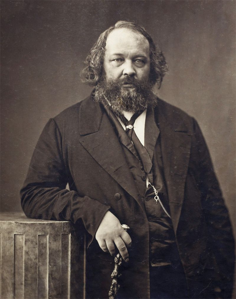 Михаил Бакунин, глава русских анархистов