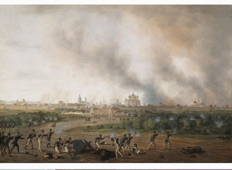 Альбрехт. Битва за Смоленск, 18 августа 1812 года. Между 1815 и 1825 гг.
