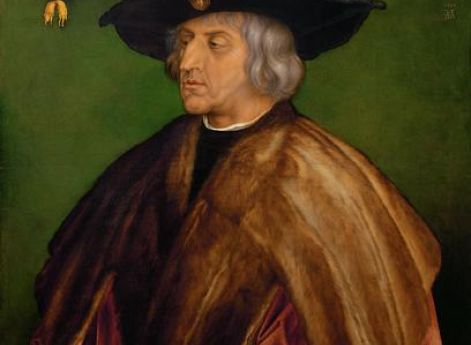 Портрет Максимилиана I. А.Дюрер. 1519 год