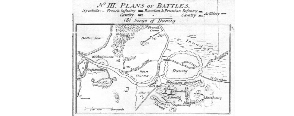 План осады Данцига. 1813 год