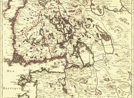 Театр военных действий в 1741—1743 гг.