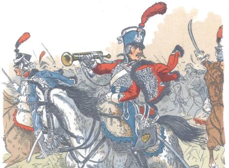 Франция. 10-й гусарский полк