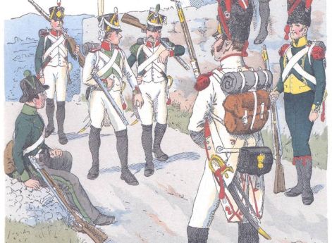 Италия. Пехота (1812)