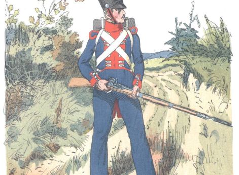 Гессен-Дармштадт. Лейб-гвардии пехотный полк (1809)