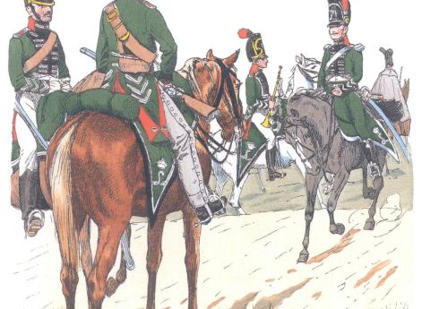 Гессен-Дармштадт. Шеволежеры (1812)