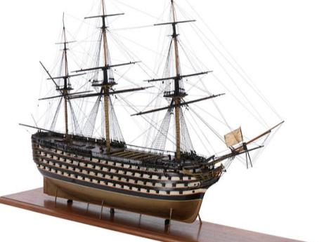 Модель 170-пушечного HMS Duke of Kent 1809 г, National Maritime Museum, Greenwich, London