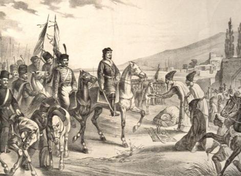 Вступление Петра I в Дербент