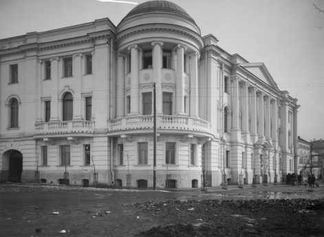 Верхневолжская набережная. Внешний вид здания судоходного общества «Волга». Нижний Новгород.