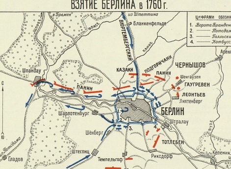 Взятие Берлина в 1760 году