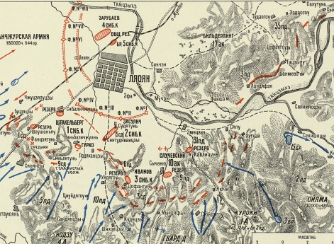 Развертывание Манчжурской армии под Ляояном и боевые действия 30 августа 1904 года