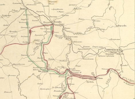 Движения войск обеих сторон к реке Березине