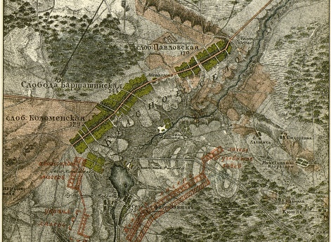 Красносельский лагерь. Старый лагерь 1823 и 1827 годов