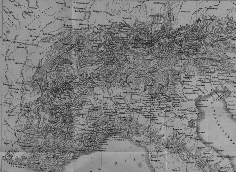 Театр военных действий в Италии, Франции, Швейцарии, Тироле и Иллирии во время войн в 1793-1801 годах и в 1805-1814 годах