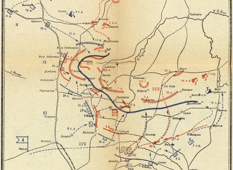 Кампания 1914 года. Русский театр. Галицийская битва. Томашовское сражение (период с 28 по 31 августа)