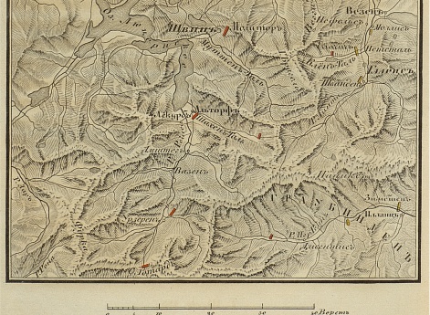 Вступление Римского-Корсакова в Швейцарию 6 августа 1799 года