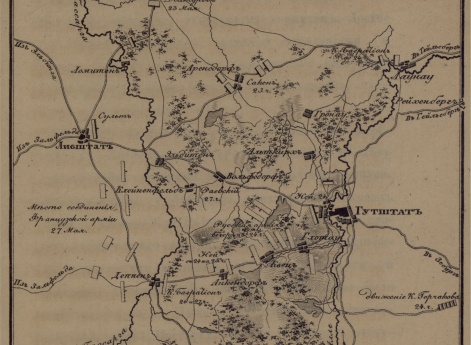 Действия с 23 по 28 мая 1807 года