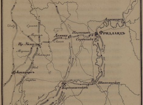 Военные действия от Гейльсберга до Фридланда