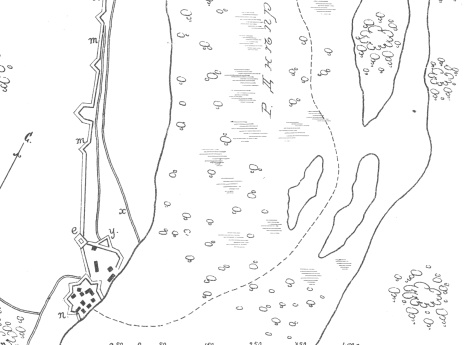 Ненасытской Ретраншамент, возведенный в 1737 году