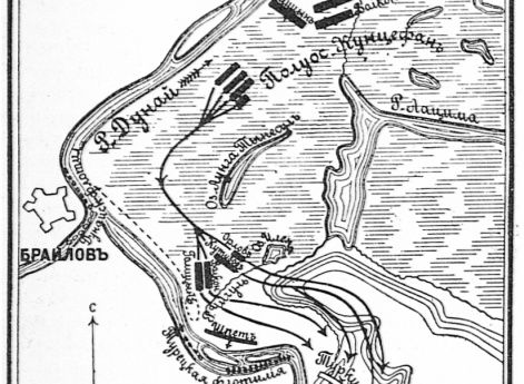 Сражение 21 декабря 1771 года у города Мачин в русско-турецкую войну