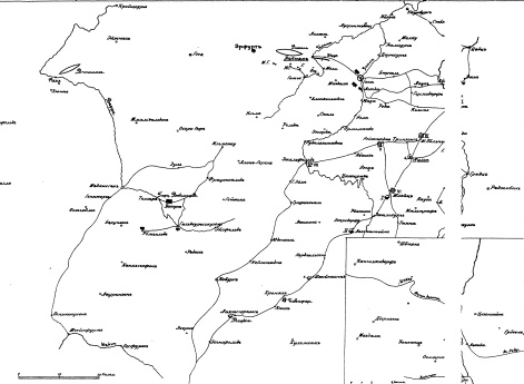 Расположение обеих сторон 11 октября, вечером