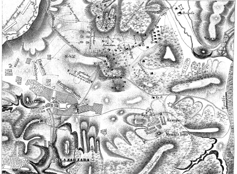 Сражение под Балаклавой 13 октября 1854 года