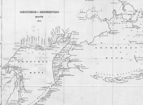 Охотское и Берингово моря.