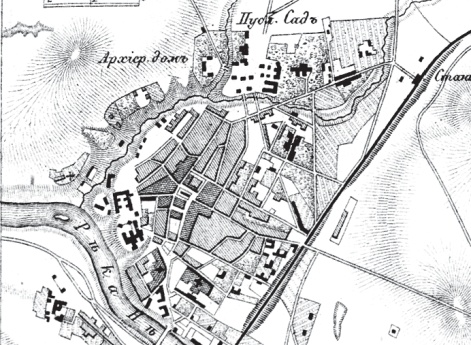 План города Гродно 1876 года