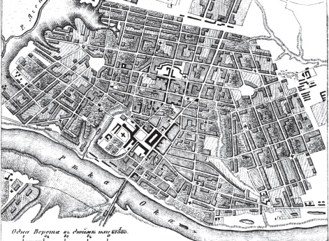 План города Калуги 1876 года