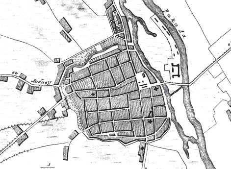 План города Митавы 1876 года