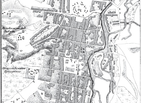 План города Пензы 1876 года