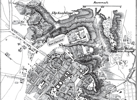 План города Полтавы 1876 года