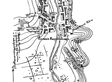 Движение Турецких войск, Казанской сотни и 4-х эскадронов Казанский драгун.