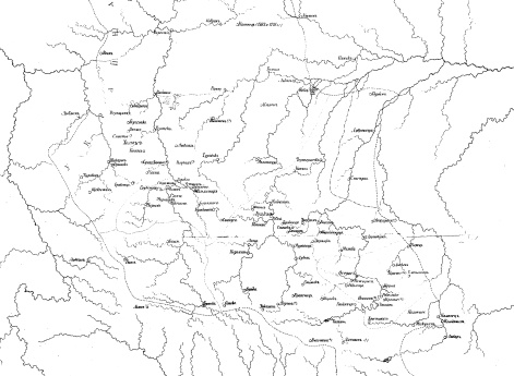 Карта Волынского Княжества
