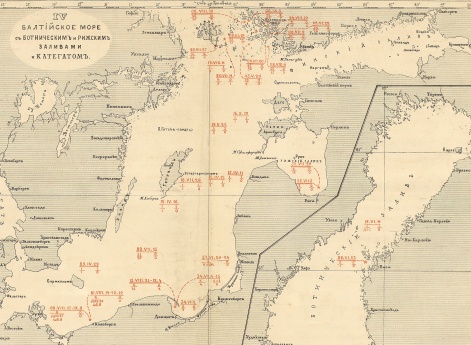 Балтийское море с Ботническим и Рижским заливами и Категатом