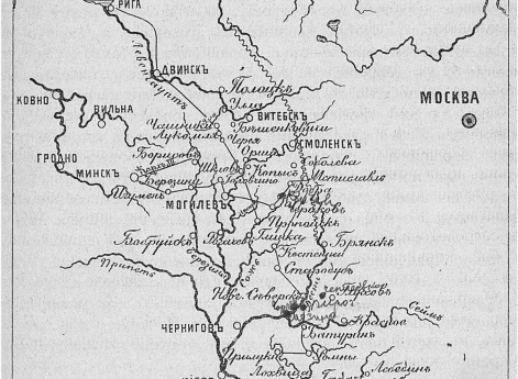 Театр военных действий в кампанию 1707-09 гг.