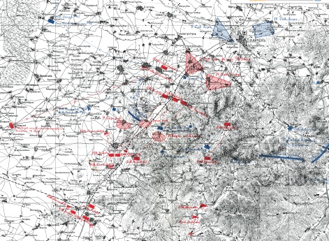 Отход Южной группы от Ташичао к Хайчену 12-17 июля 1904 года