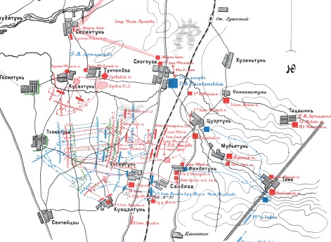 Атака деревни Тхэнитунь 24 февраля 1905 года