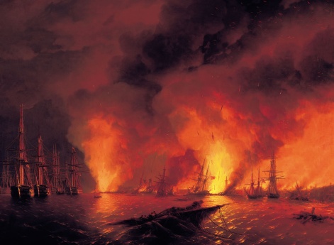 Россия вызвана на брань: ей остается,— возложив упование на Бога, — прибегнуть к силе оружия