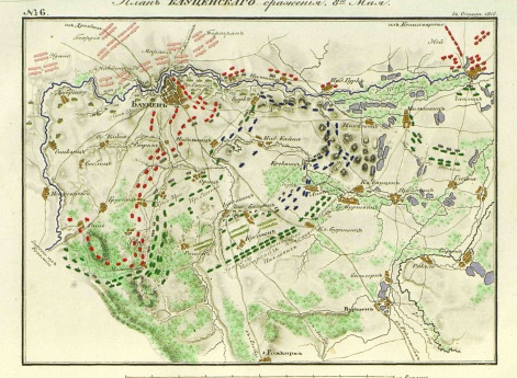 План Бауценского сражения 8 мая
